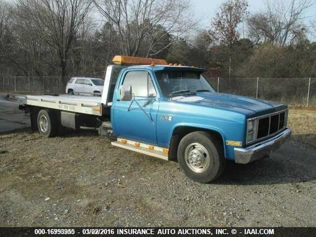 1988 GMC TOW TRUCK ROLLBACK 1988 GMC SIERRA C3500