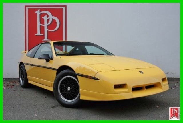 1988 GT Used 2.8L V6 12V Automatic RWD 1988 Pontiac Fiero GT