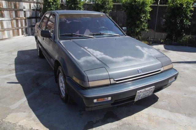 1988 Honda Accord Manual 4 Cylinder NO RESERVE 1988 Honda Accord