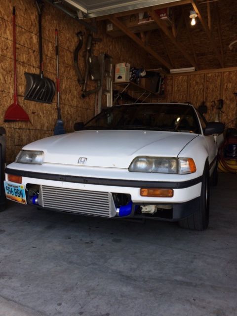 1988 Honda CRX Built turbo ls/vtec 400whp - photo 2