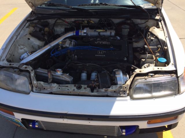 1988 Honda CRX Built turbo ls/vtec 400whp - photo 6