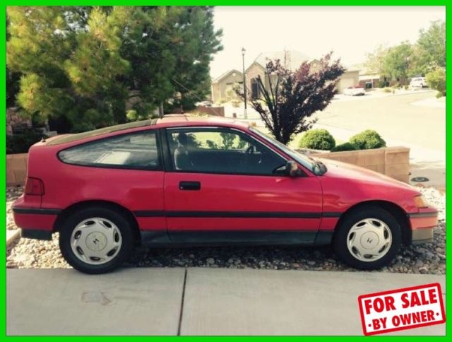 1988 Honda CRX SI 1.6L 4 Cylinder Manual Trans FWD 1988 Honda CRX SI