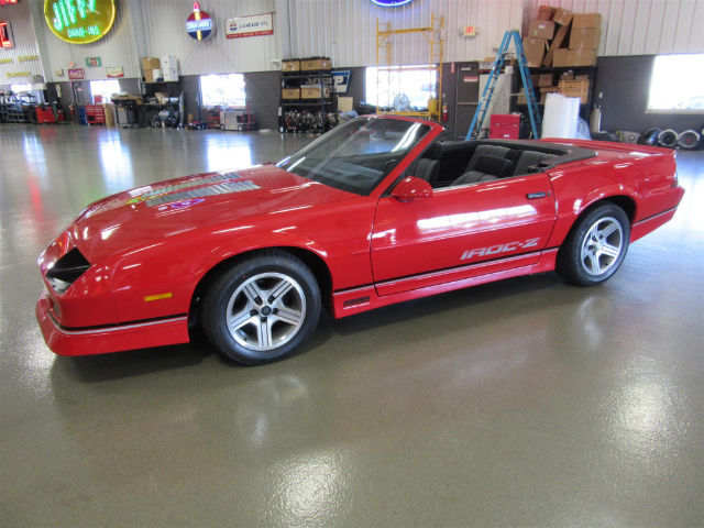 1988 IROC Z28 With Just 29k Actual Miles! An Excellent Original Example!!! 1988 Chevrolet Camaro