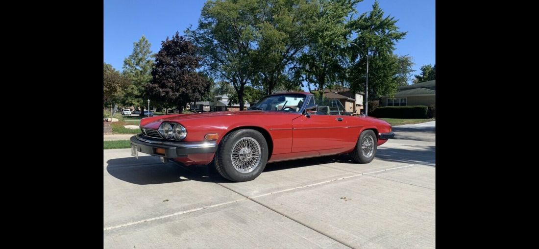 1988 Jaguar XJS Coupe Red RWD Automatic 1988 Jaguar XJS