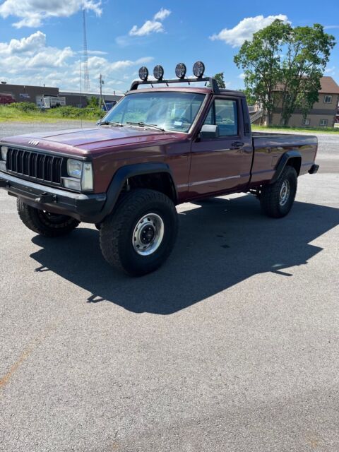 1988 Jeep Comanche Pickup Red 4WD Automatic PIONEER 1988 Jeep Comanche PIONEER