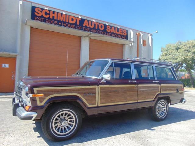 1988 Jeep Grand Wagoneer 4dr 4WD SUV Automatic 3-Speed 4WD Other 4-Cylinder 1988 Jeep Grand Wagoneer Base 4dr 4WD SUV