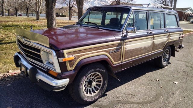1988 JEEP GRAND WAGONEER - Bi-Fueled (Propane or Gas) 1988 Jeep Wagoneer