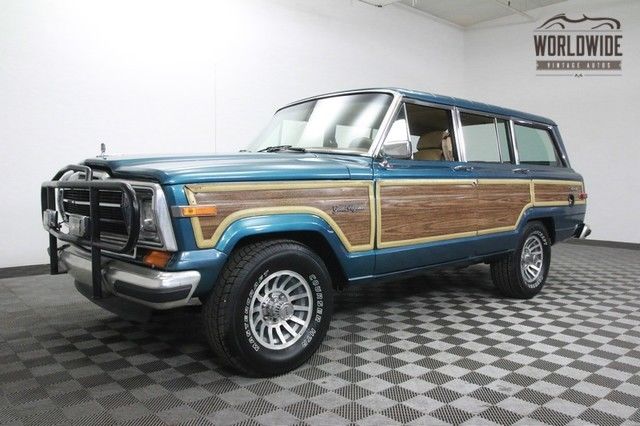 1988 JEEP GRAND WAGONEER RARE SPINNAKER BLUE! Rebuilt. COLLECTOR! 1988 Jeep Wagoneer RARE SPINNAKER BLUE! Rebuilt. COLLECTOR!