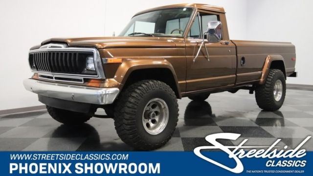 1988 Jeep J10 4x4 Pickup Truck 360 V8 3 Speed Automatic Classic Vintage Collecto 1988 Jeep J10 4x4