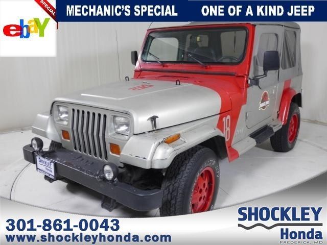 1988 JEEP WRANGLER LAREDO 4WD JURASSIC PARK NO RESERVE NEEDS CLUTCH 1988 Jeep Wrangler Laredo Sport Utility 2-Door