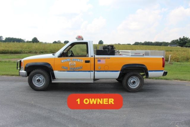 1988 K3500 Used 5.7L V8 4WD 35k Actual Miles 1 Owner Chevy 1 Ton Clean Auto Nice 1988 Chevrolet C/K Pickup 3500 K3500