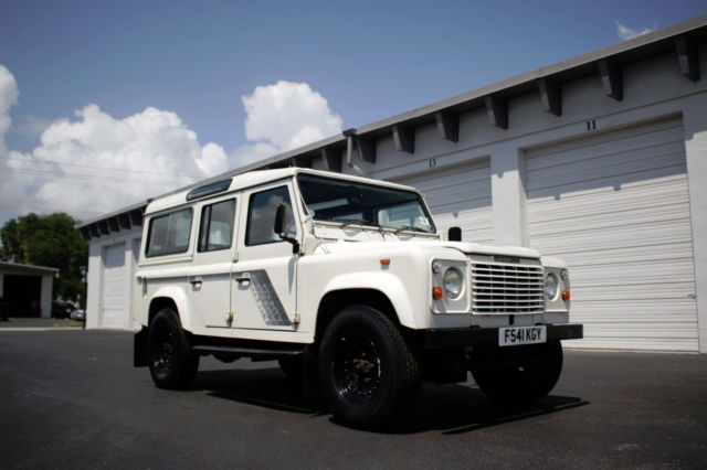 1988 LAND ROVER DEFENDER 110 COUNTY 19J TURBO DIESEL 1988 Land Rover Defender County Station Wagon
