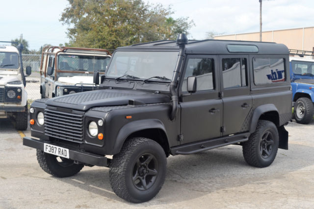 1988 LAND ROVER DEFENDER 110 TURBO DIESEL 2.5L 1988 Land Rover Defender County Station Wagon