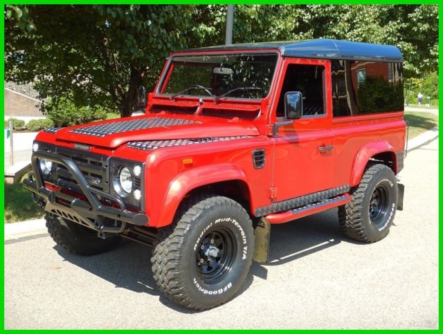 1988 Land Rover Defender 90 WAGON RESTORED LIKE NEW!! 1988 Land Rover Defender 1988 LAND ROVER DEFENDER D90 D110 WAGON 4X4 TURBO RANGE