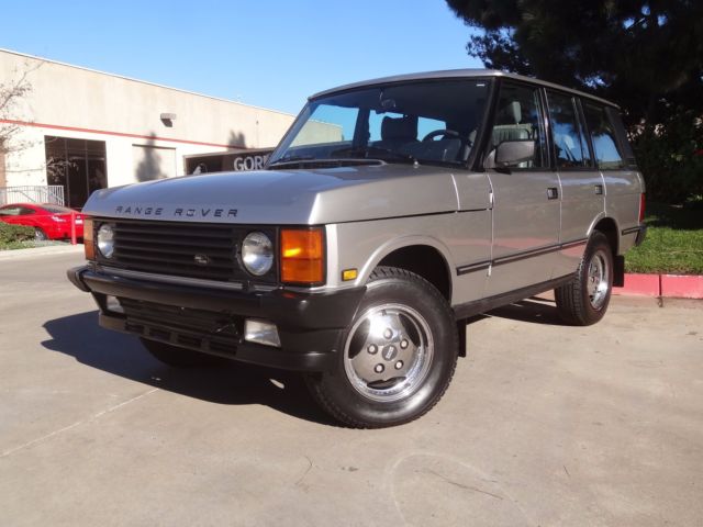 1988 Land Rover Range Rover, One Of a Kind, Collectors Dream 1988 Land Rover Range Rover county
