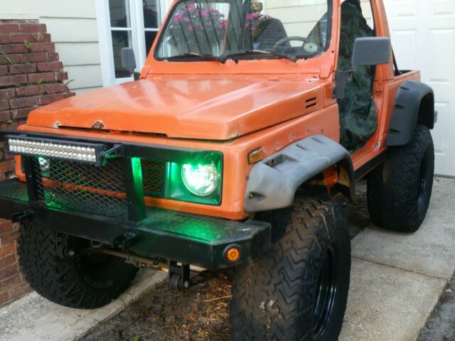 1988 Lifted, Street Legal, Beach or Woods Cruiser 1988 Suzuki Samurai