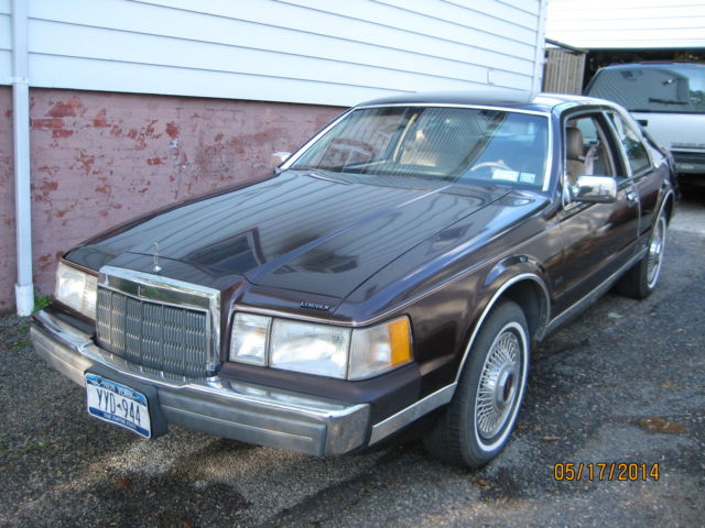 1988 Lincoln Mark VII One Owner 43K original miles 1988 Lincoln Mark Series VII