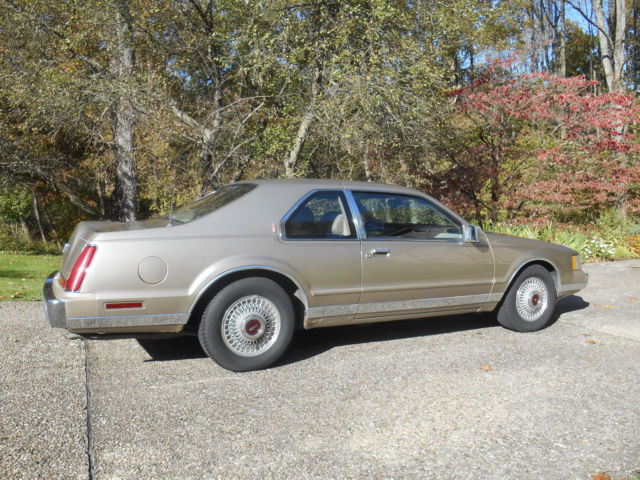 1988 Lincoln MK VII Bill Blass Edition 1988 Lincoln Mark Series Bill Blass Edition