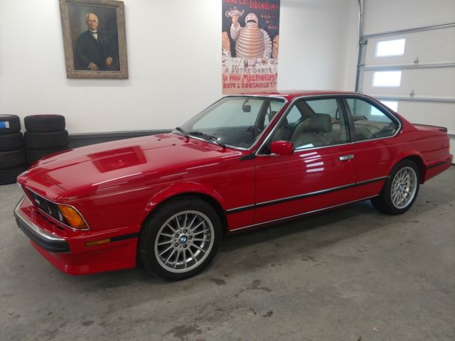 1988 M6 50K Original Miles - Superb Original Condition - 2 Owners 1988 BMW M6 E24