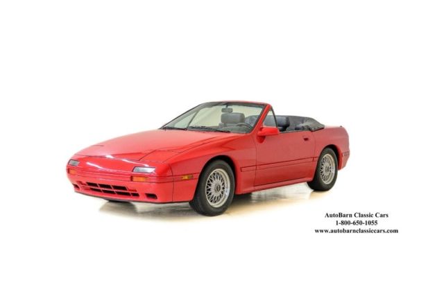 1988 Mazda RX-7 147982 Miles Red Convertible Rotary 5 Speed Manual 1988 Mazda RX-7 --
