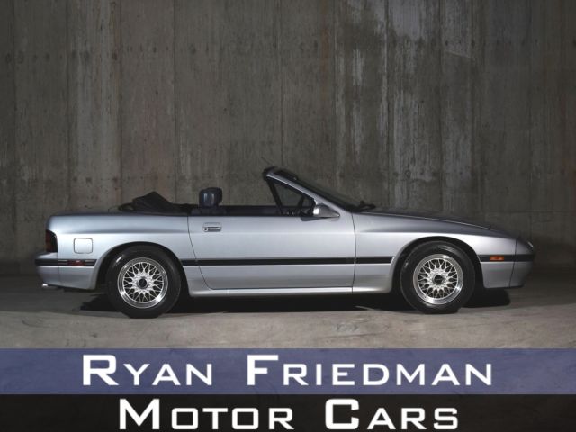 1988 Mazda RX-7 15,061 Miles SILVER Convertible R2 1.3L M 1988 Mazda RX-7 --