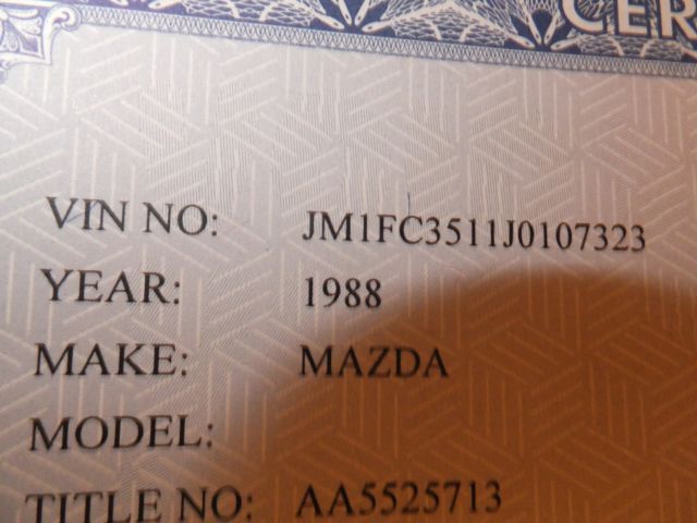 1988 Mazda RX-7 Targa Top - photo 11