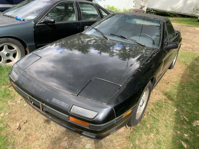 1988 MAZDA RX-7 CONVERTIBLE manual transmission rotary engine low mileage 1988 Mazda RX-7 manual trans no reserve