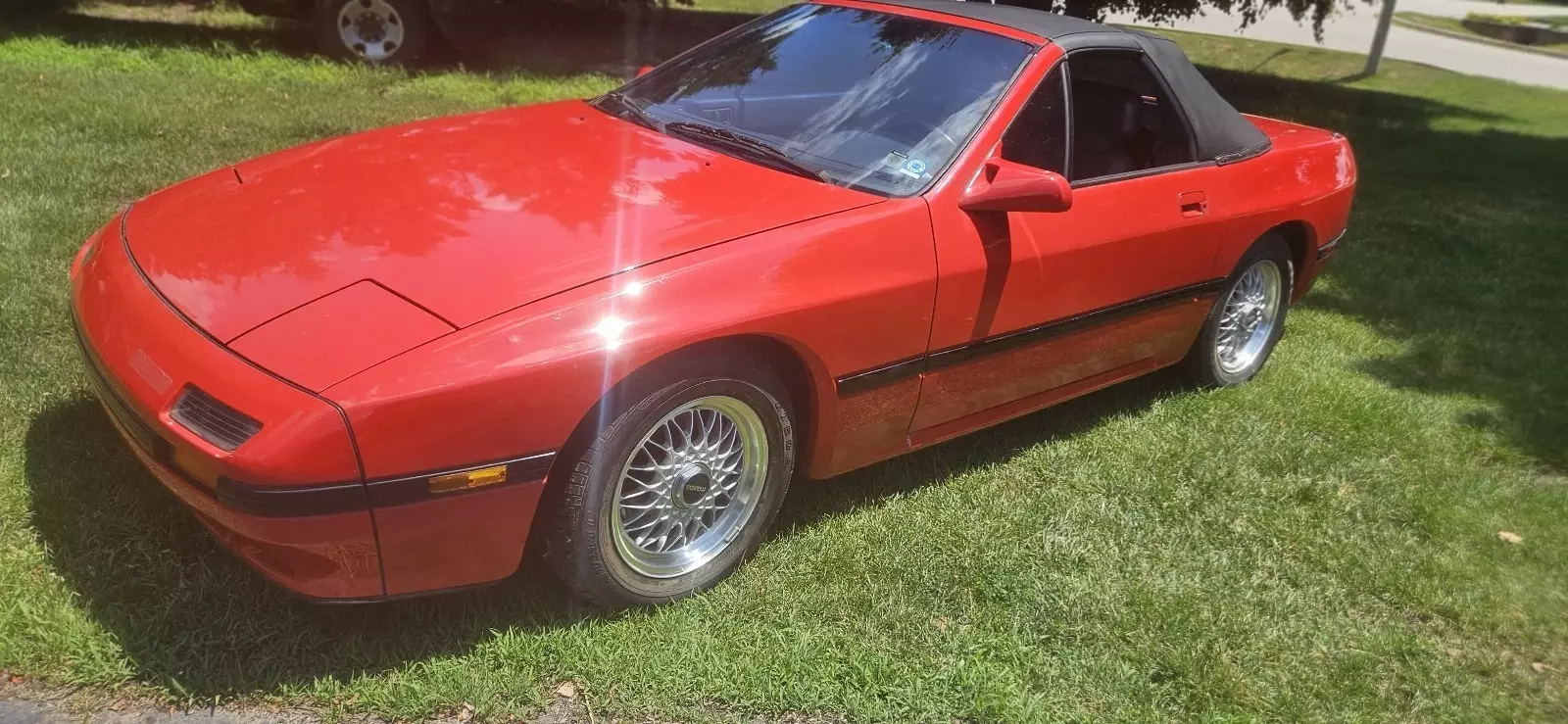1988 Mazda RX-7 Red 1988 Mazda RX-7