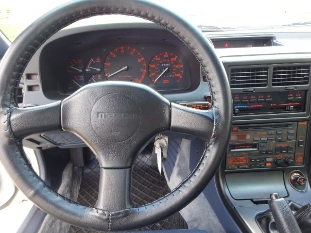 1988 Mazda RX-7 OVER BLUE LEATHER 1 owner original window sticker! - photo 4