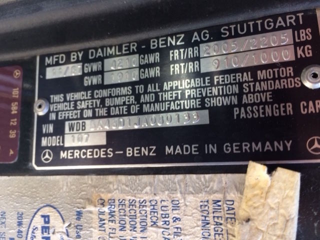 1988 Mercedes-Benz SL-Class 560 SL - photo 12
