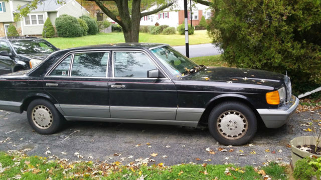 1988 Mercedes-Benz 420SEL Base Sedan 4-Door 4.2L 1988 Mercedes-Benz 400-Series