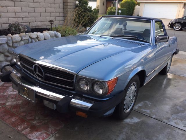 1988 Mercedes-Benz 560-Class 560 SL 113,360 Miles rare color combo Convertible 1988 Mercedes-Benz 500-Series 560 SL