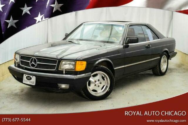 1988 Mercedes Benz 560 SEC W126 COUPE Lorinser Wheels 1988 Mercedes-Benz 500-Series 560sec