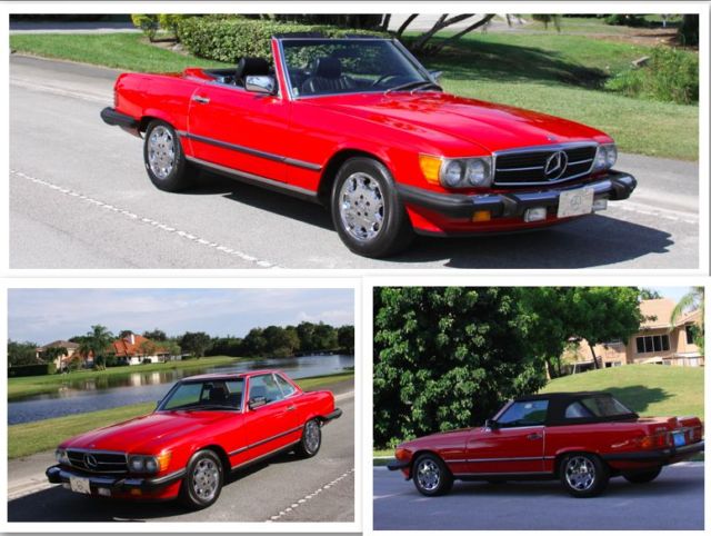 1988 Mercedes Benz 560 SL 65,700 miles listed in carfax report 1988 Mercedes-Benz SL-Class