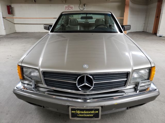 1988 Mercedes Benz 560SEC W126 C126 1988 Mercedes-Benz S-Class