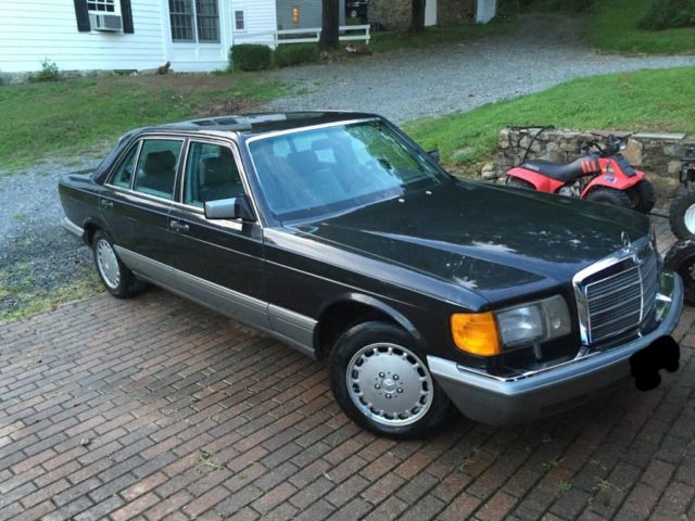 1988 Mercedes Benz 560SEL 48k Miles 1 Family Owned Blue Chip Investment Car! 1988 Mercedes-Benz 500-Series 4 door