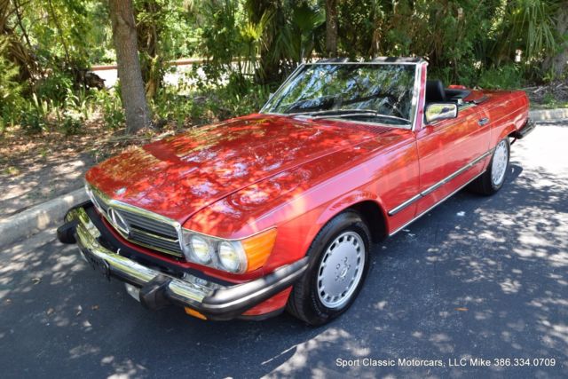 1988 Mercedes Benz 560sl 47k Miles Fully Serviced Gorgeous 560sl 1988 Mercedes-Benz SL-Class Base Convertible 2-Door