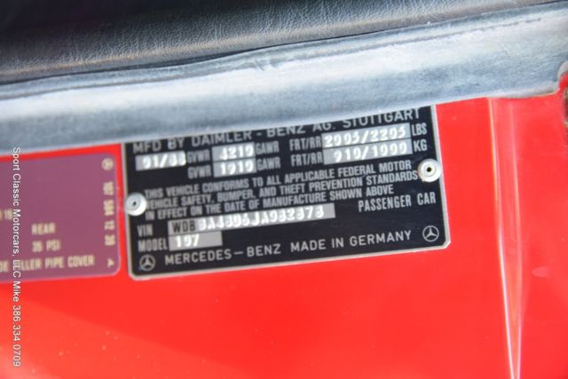 1988 Mercedes-Benz SL-Class Base Convertible 2-Door - photo 13