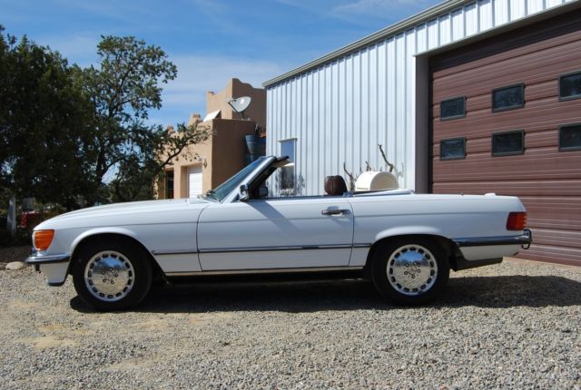 1988 Mercedes-Benz 560sl Euro bumpers new top new leather best runner on Ebay!!! 1988 Mercedes-Benz SL-Class 560