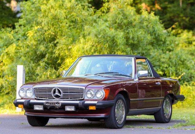 1988 Mercedes-Benz SL-Class 560 SL Soft Hard Top Serviced California Carfax - photo 3