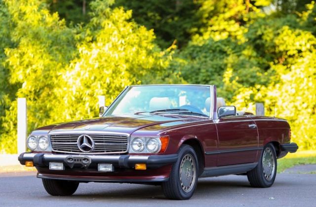 1988 Mercedes-Benz SL-Class 560 SL Soft Hard Top Serviced California Carfax - photo 4