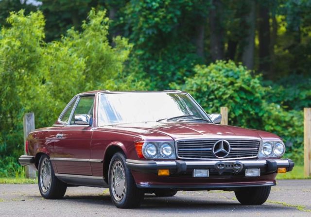 1988 Mercedes-Benz SL-Class 560 SL Soft Hard Top Serviced California Carfax - photo 5