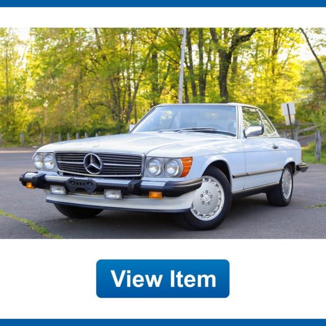 1988 Mercedes Benz SL560 560 SL Soft Hard Top Serviced Low 78K mi Carfax 1988 Mercedes-Benz SL-Class Soft Hard Top Serviced Low 78K mi Carfax