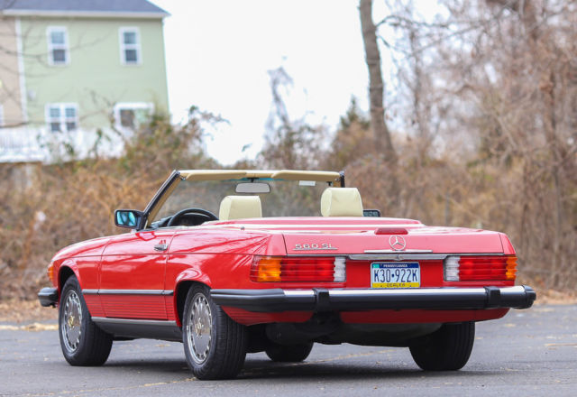 1988 Mercedes-Benz SL-Class SL560 560 SL 69K Miles Soft Hard Top CARFAX - photo 10