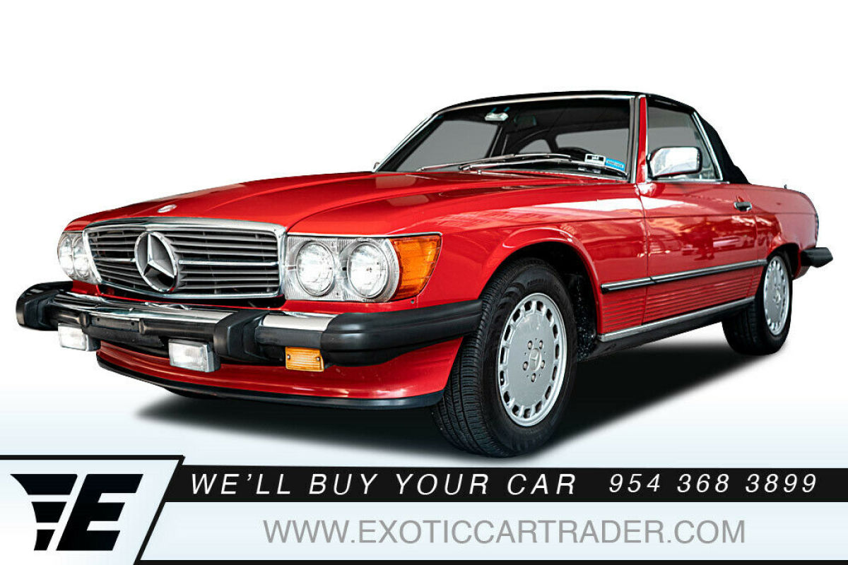 1988 Mercedes SL Class 560SL Roadster 1988 Mercedes-Benz SL-Class 560SL Roadster