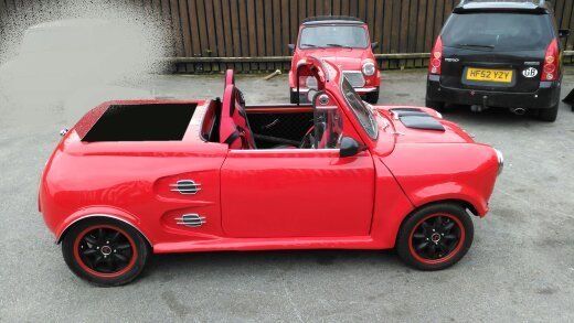 1988 MINI 1275 DESIGNER CONVERTIBLE PICKUP FREE SHIPPING INCLUDED LHD OR RHD 1988 Mini Classic Mini PICKUP