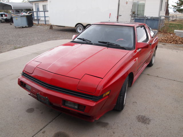 1988 Mitsubishi Starion ESI Conquest STICK SHIFT 5 Speed 118K WIDE BODY 1988 Mitsubishi Starion ESI