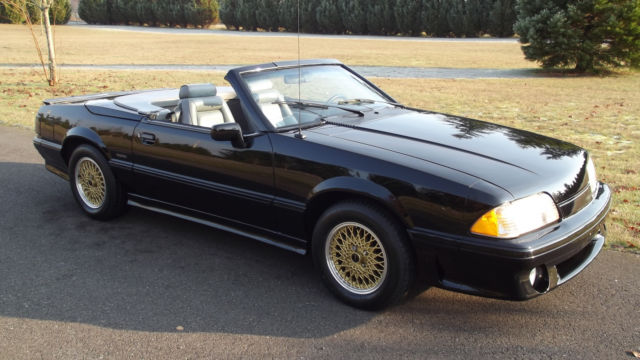 1988 MUSTANG ASC MCLAREN #834 0F 1,015 MADE OVER 80 PICTURES. 26K ORIGINAL MILES 1988 Ford Mustang