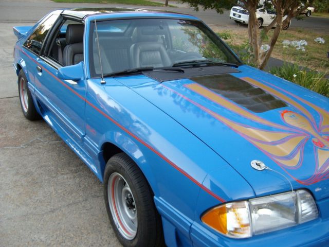 1988 Mustang GT T-tops 5-speed California rust free restored one of a kind 1988 Ford Mustang GT