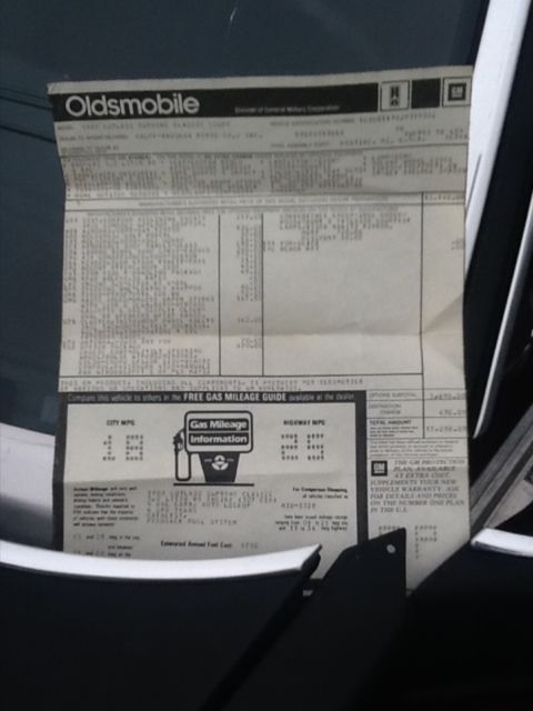 1988 Oldsmobile Cutlass Cutlass supreme classic coupe - photo 9